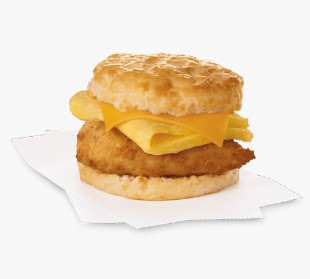 Chick Fil A Chicken Egg & Cheese Biscuit