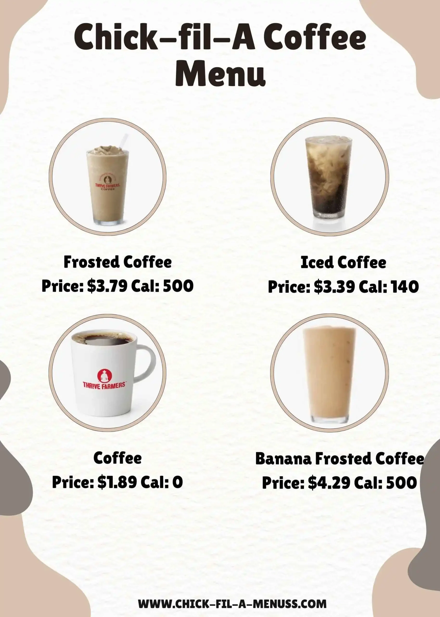 Chick-fil-A Coffee Menu